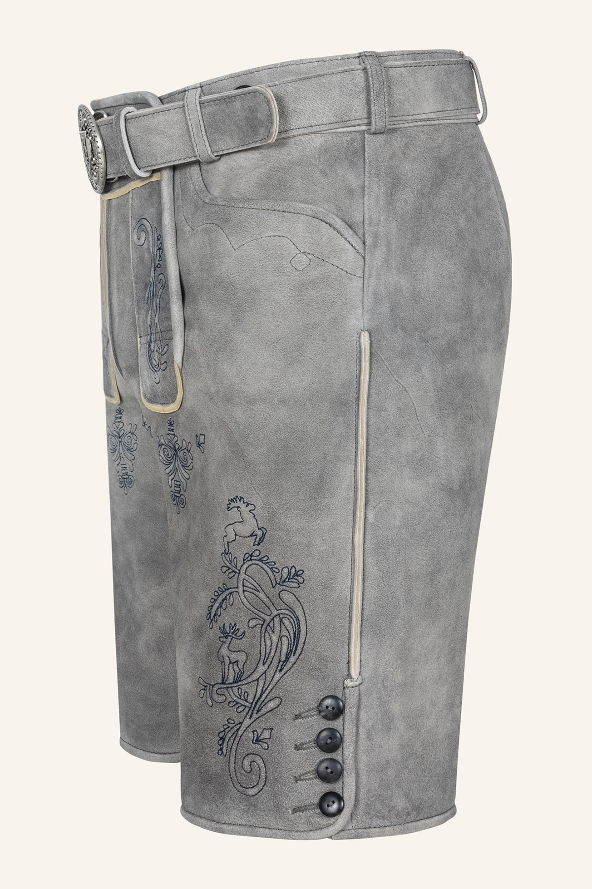 Lederhose Lucius with Belt
