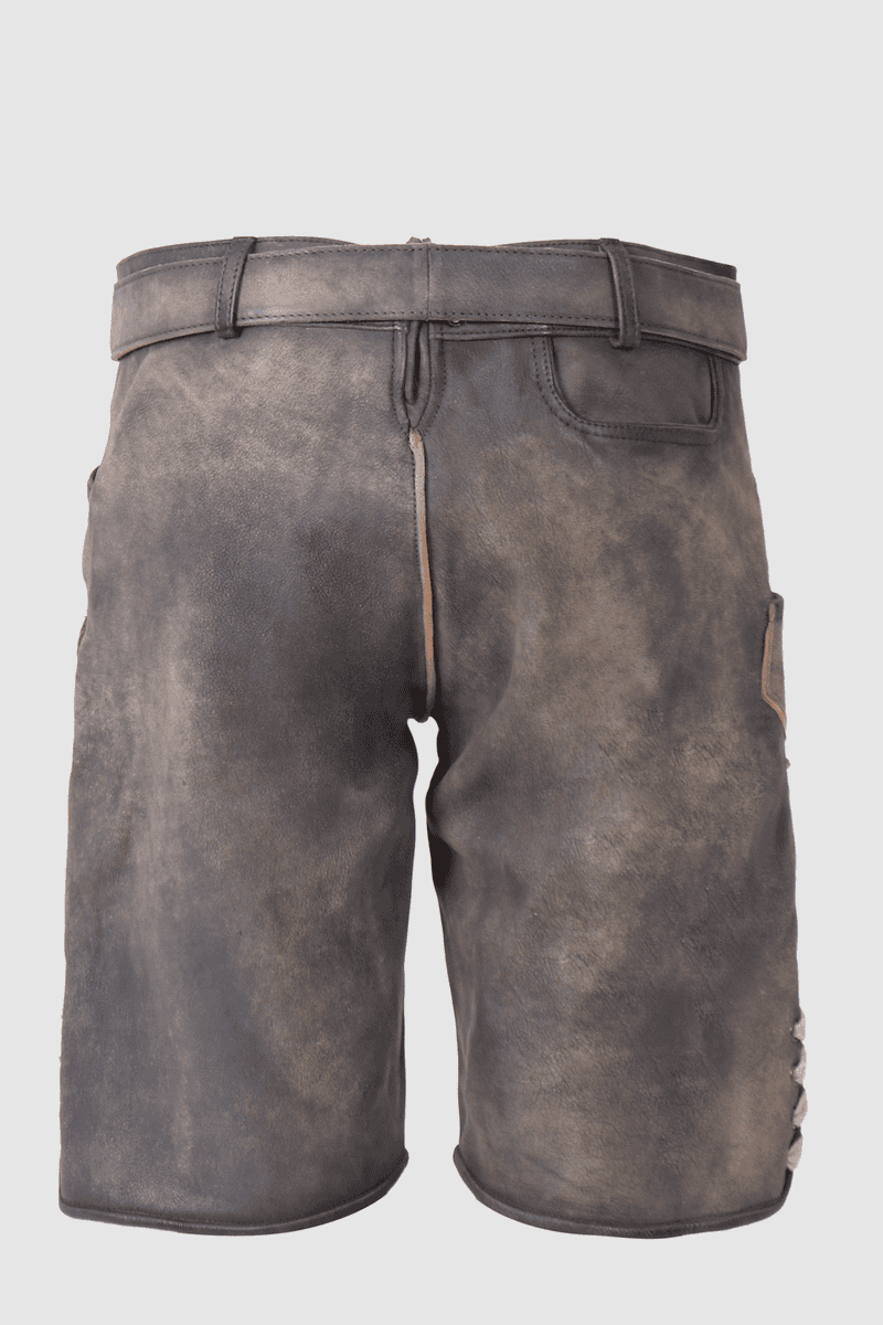 Lederhose Volker mit Gürtel