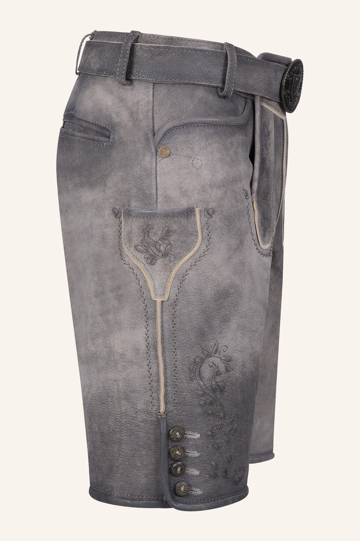 Lederhose Wincent mit Gürtel