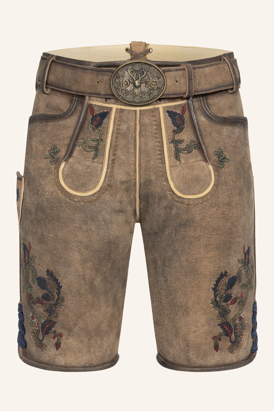 Lederhose Emil with belt
