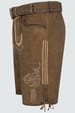 Lederhose Giulio mit Gürtel