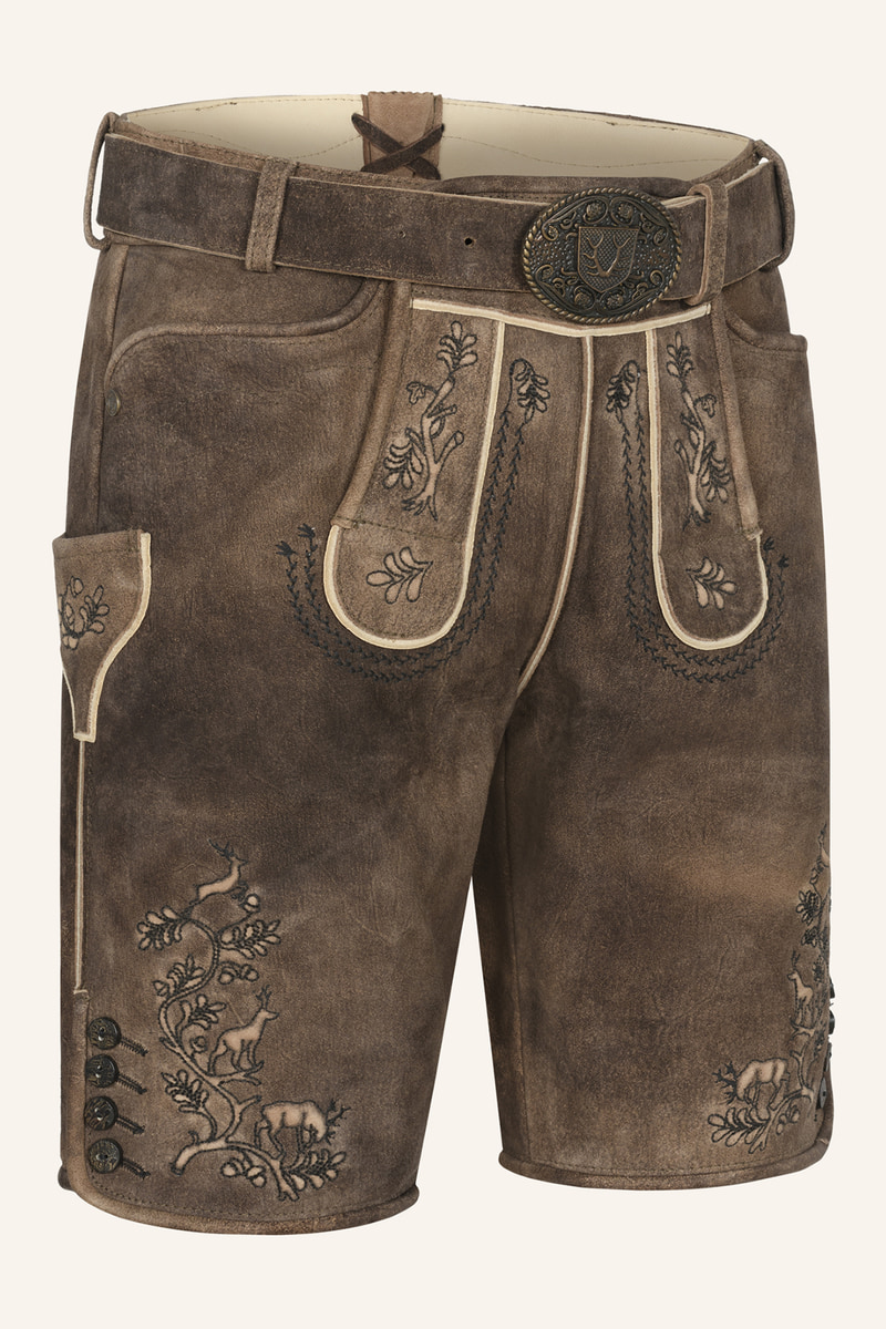 Lederhose Mischa with belt