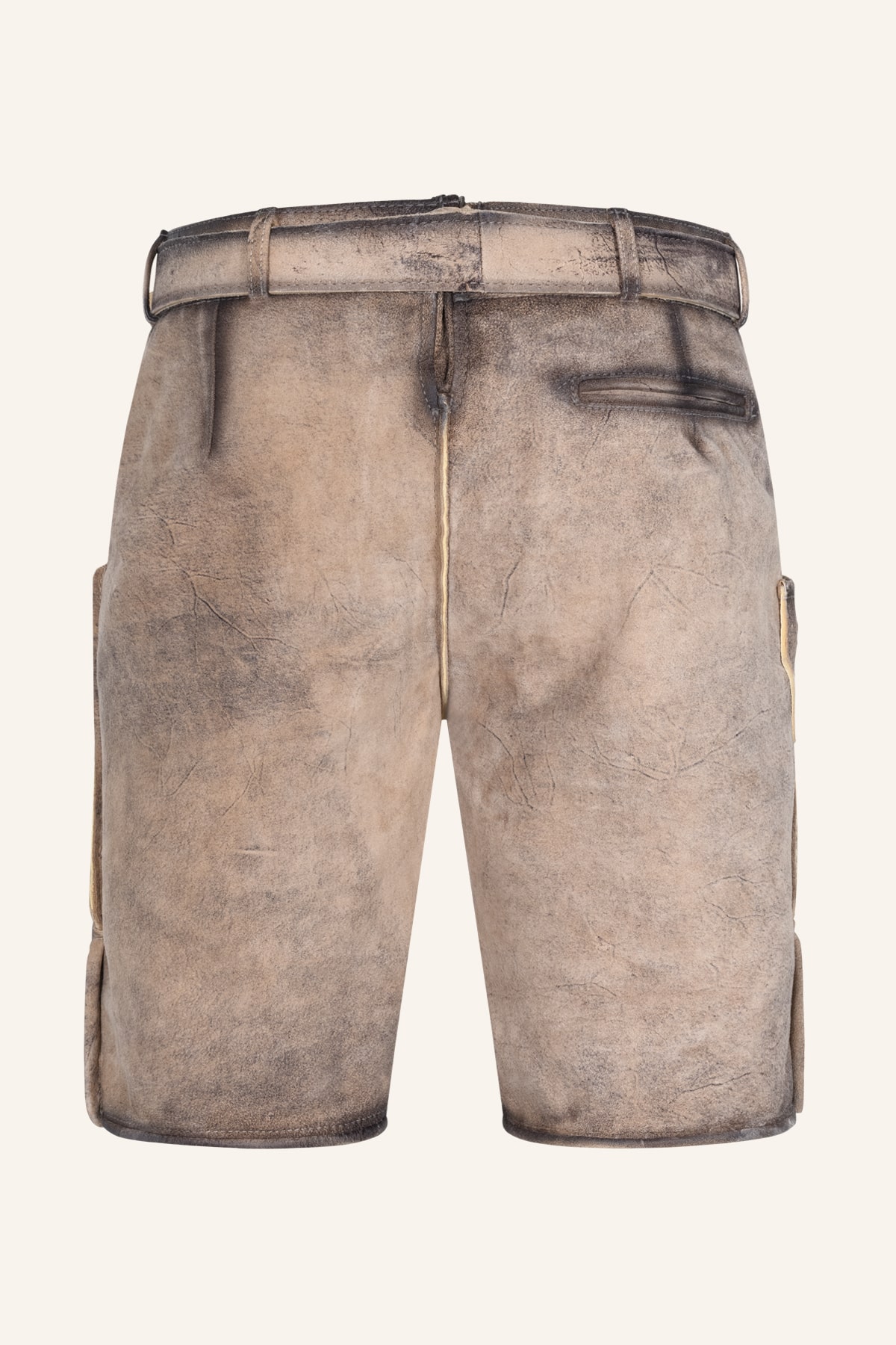 Lederhose Aelion mit Gürtel