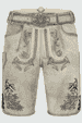 Lederhose Kaui mit Gürtel