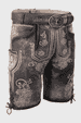 Lederhose Berg Buam mit Gürtel