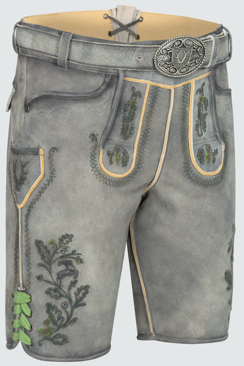 Lederhose Charlie mit Gürtel