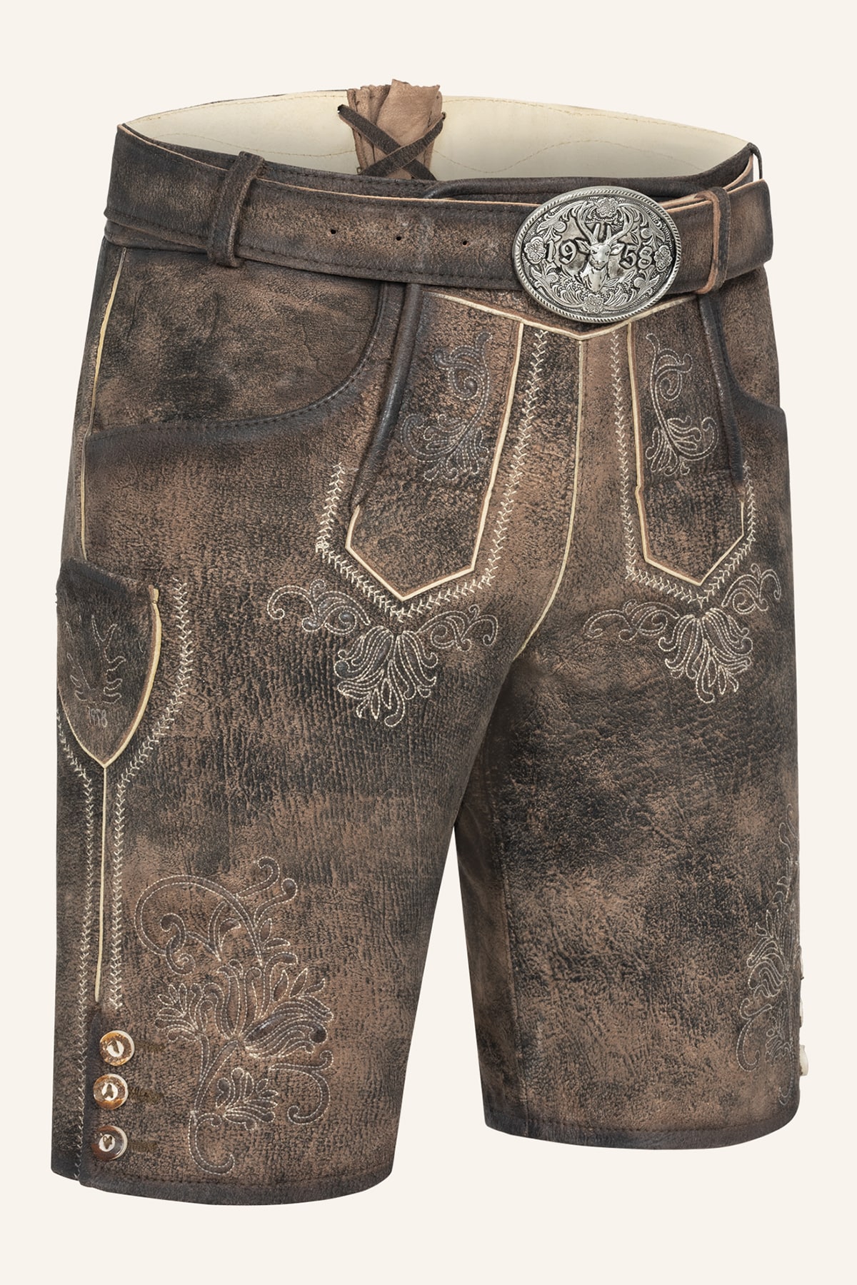 Lederhose Arijus with belt