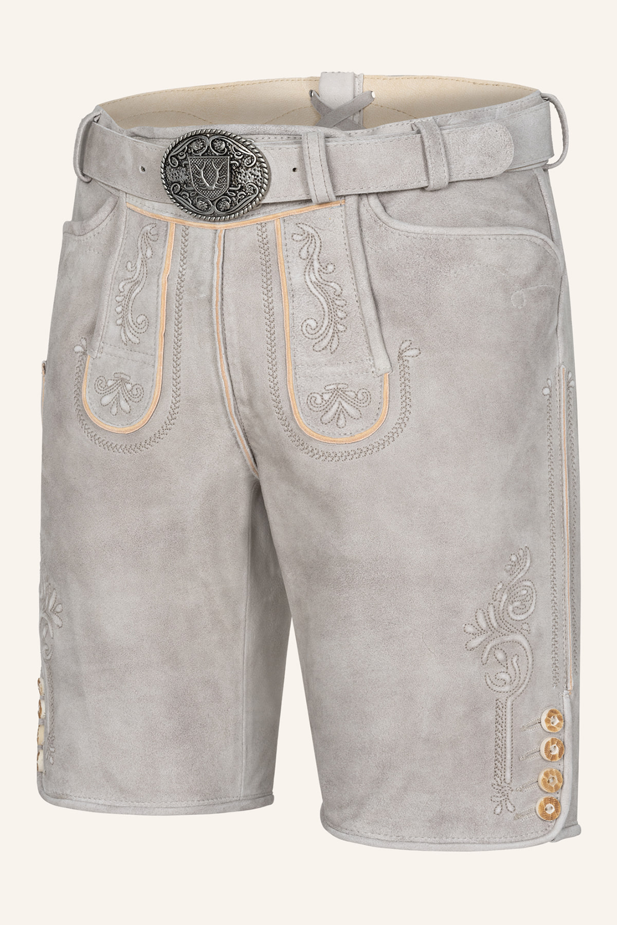 Lederhose Namid mit Gürtel