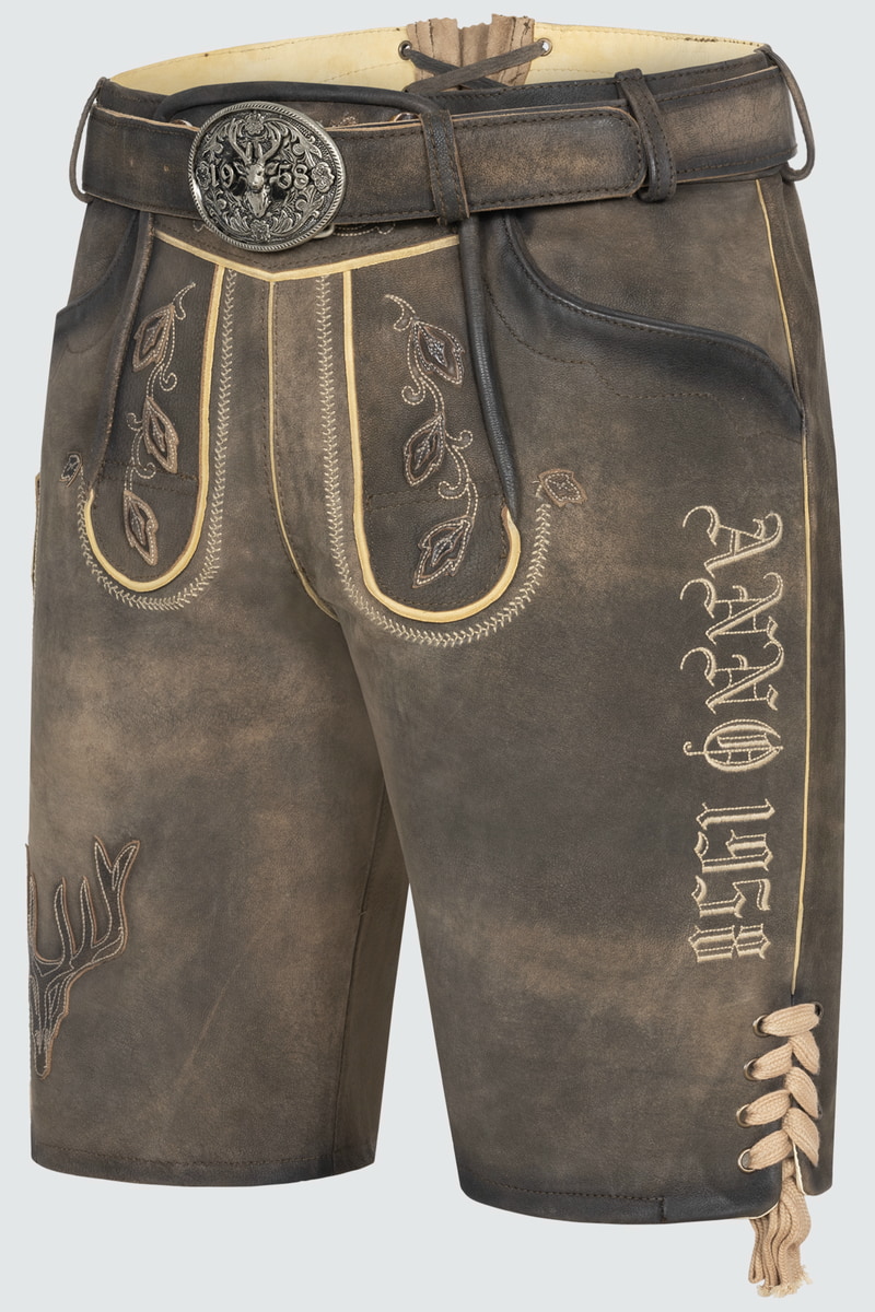 Lederhose Anno 1958 mit Gürtel