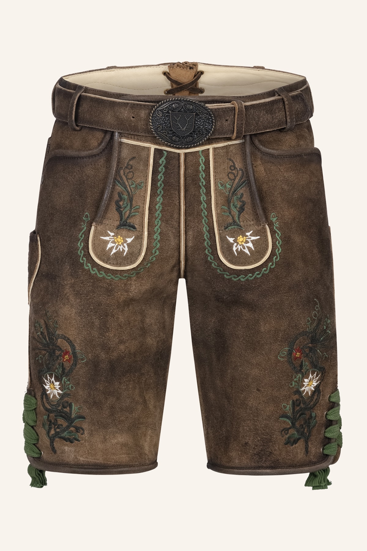 Lederhose Alexander mit Gürtel