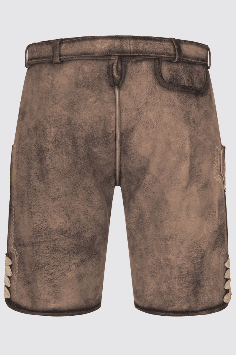 Lederhose Magnus mit Gürtel