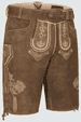 Lederhose Lean mit Gürtel