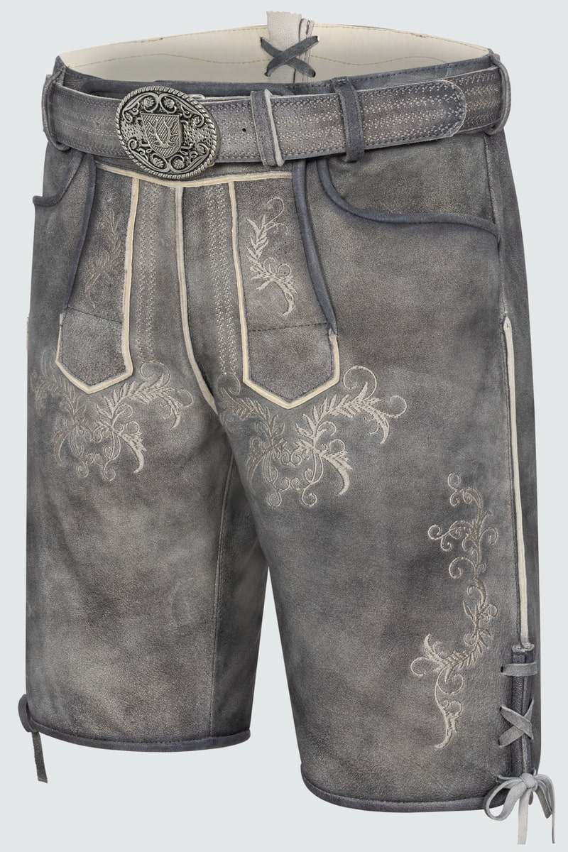 Lederhose Torin mit Gürtel