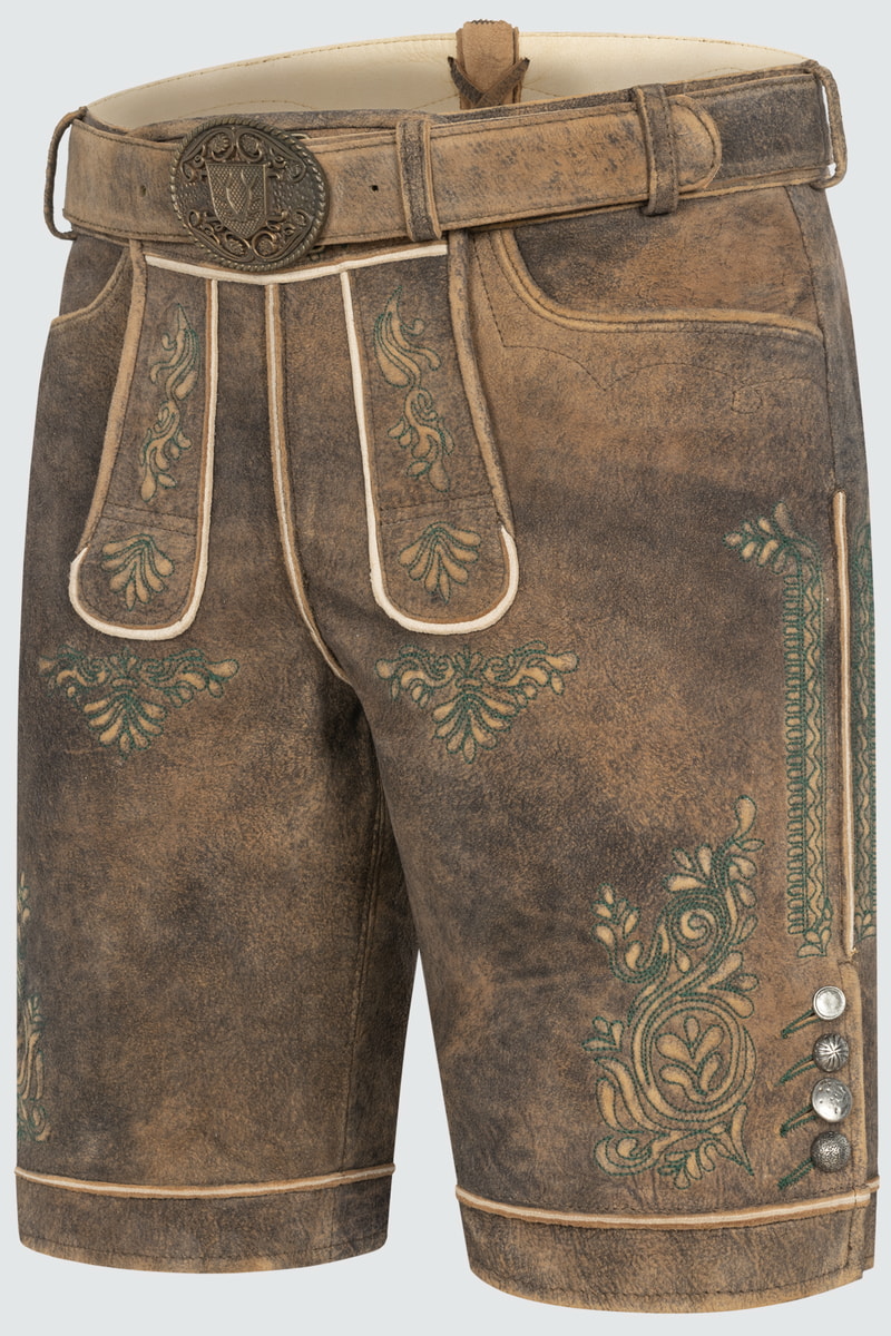 Lederhose Rob mit Gürtel