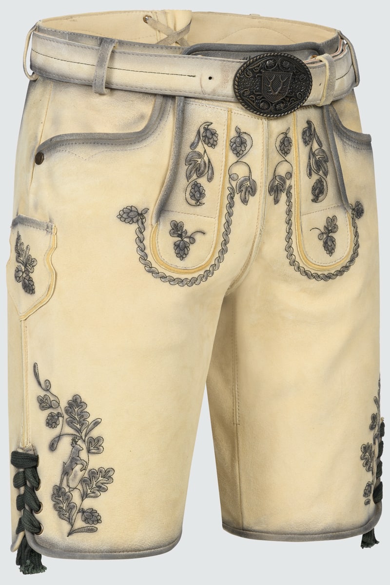 Lederhose Nolan mit Gürtel