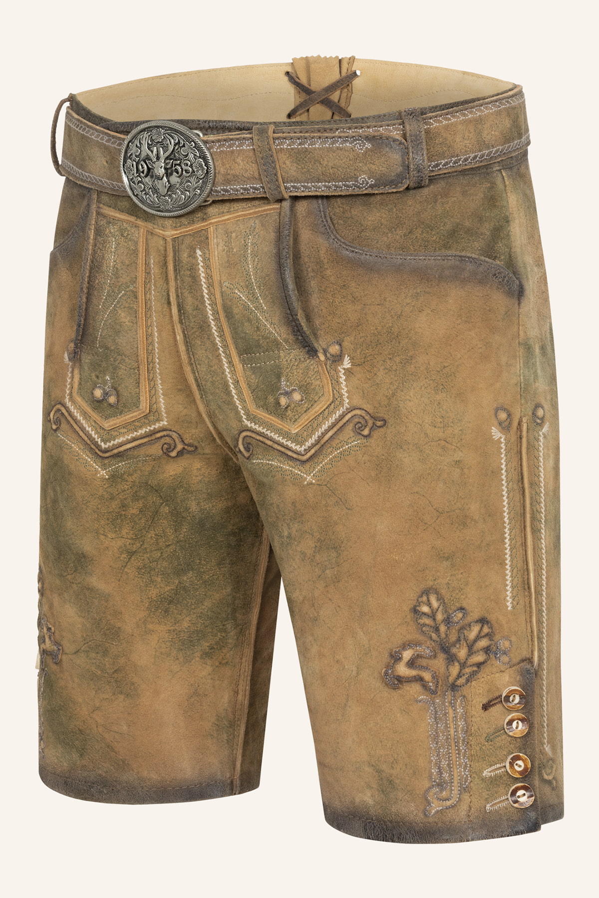 Lederhose Milo with belt
