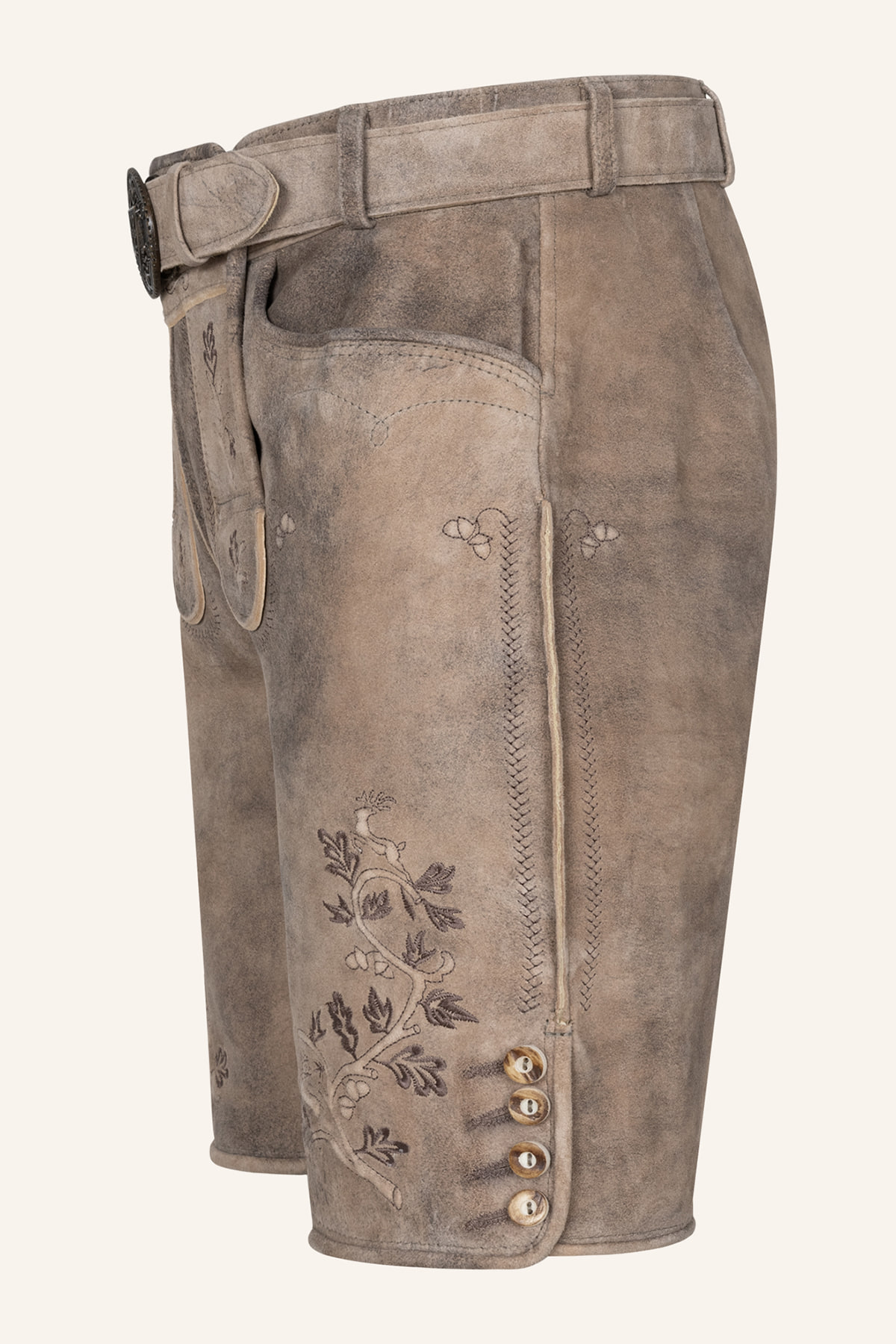 Lederhose Berno with belt