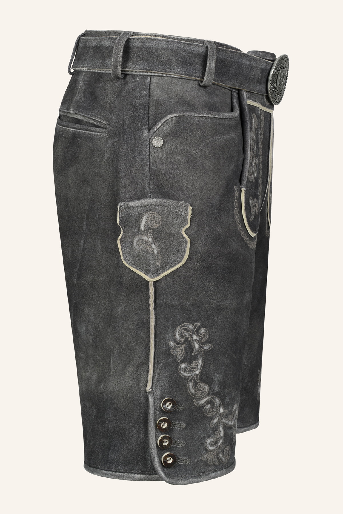 Lederhose Nevi with belt