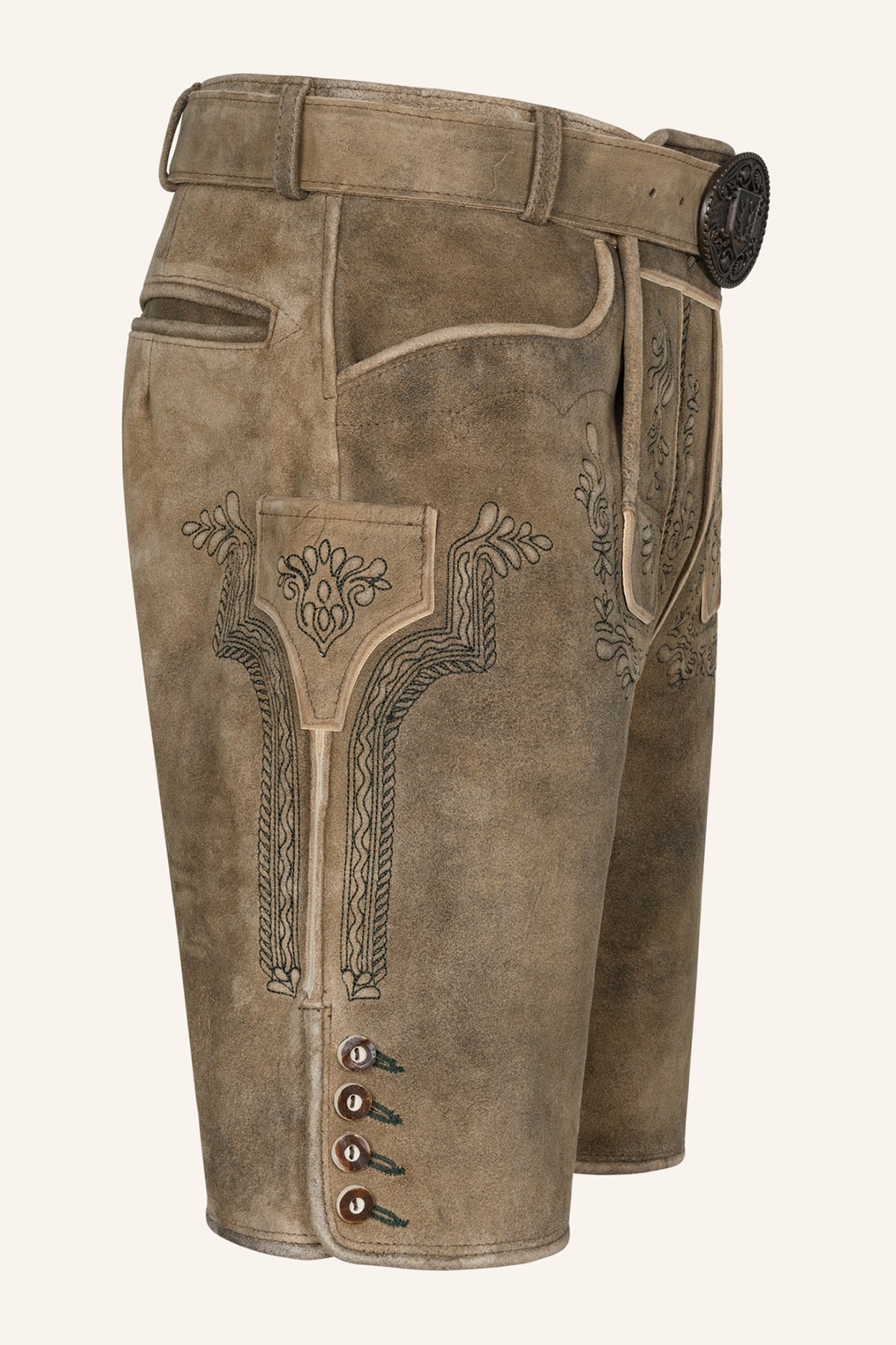 Lederhose Karim with belt