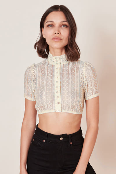 Dirndlbluse Kali