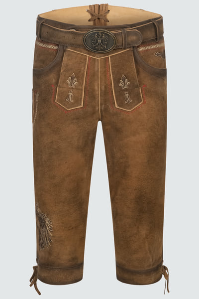 Lederhose Mei Hoamat with belt