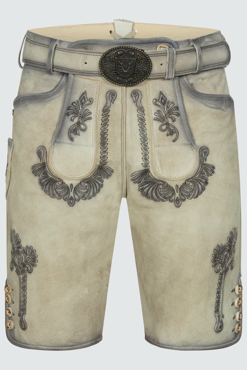 Lederhose Aric mit Gürtel