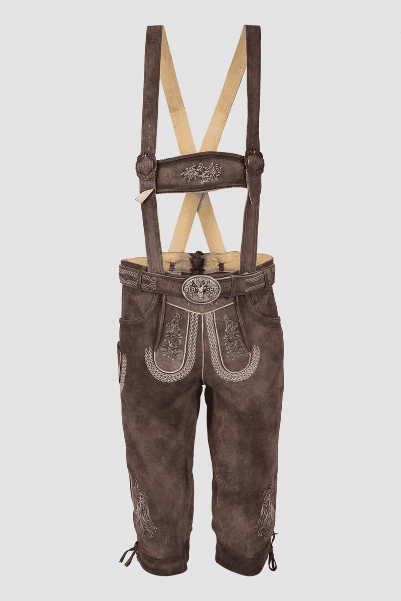 Lederhose Georg mit Gürtel