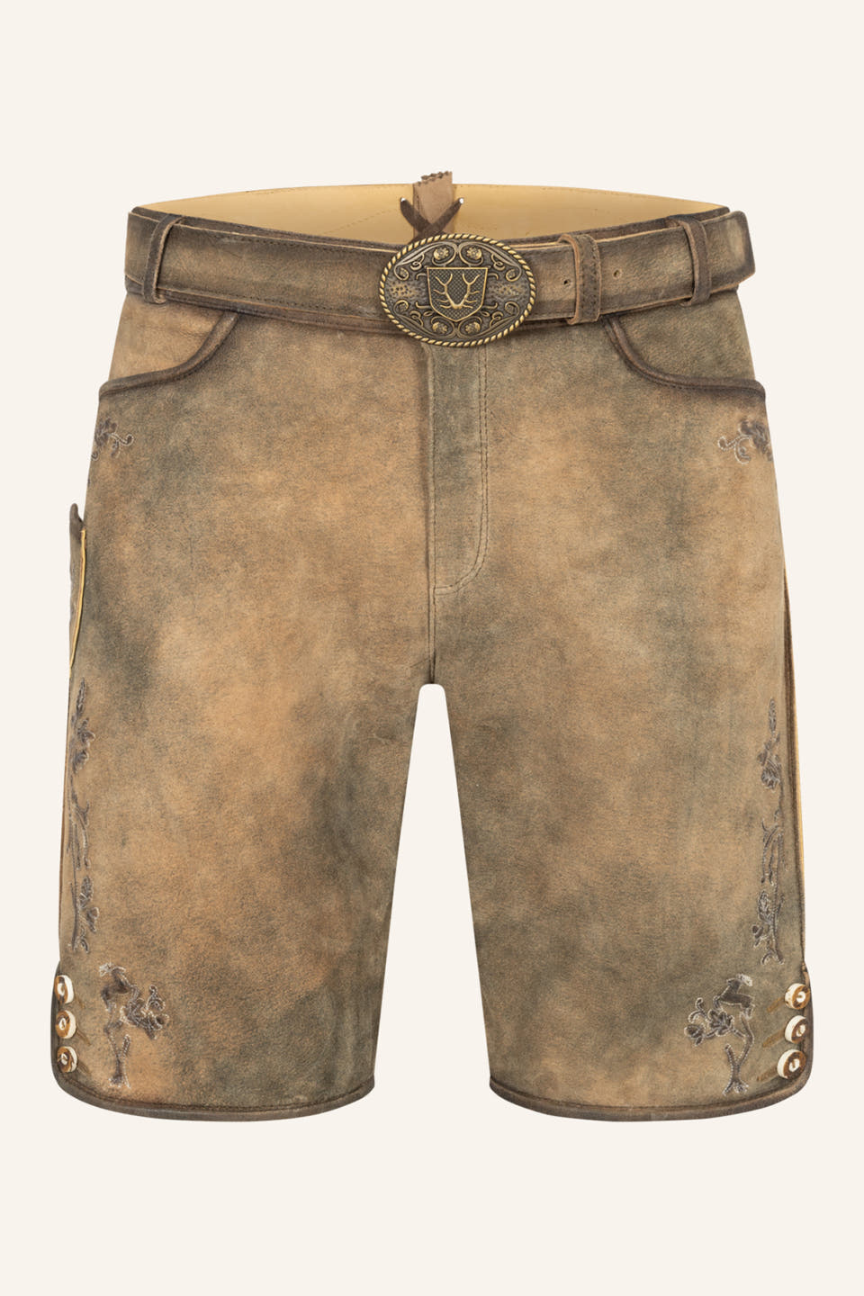 Lederhose Paulo with Belt