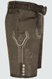 Lederhose Ian mit Gürtel