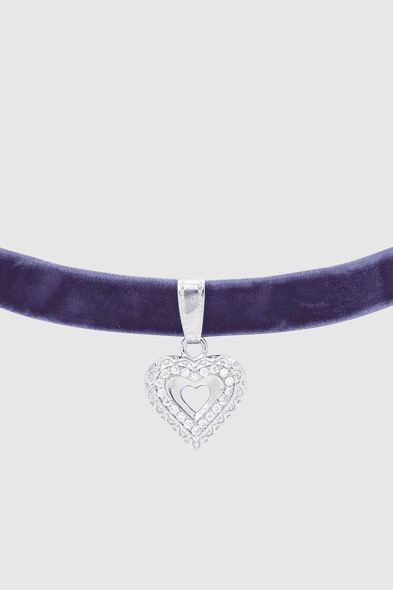 Choker-Halsband Herzerl 