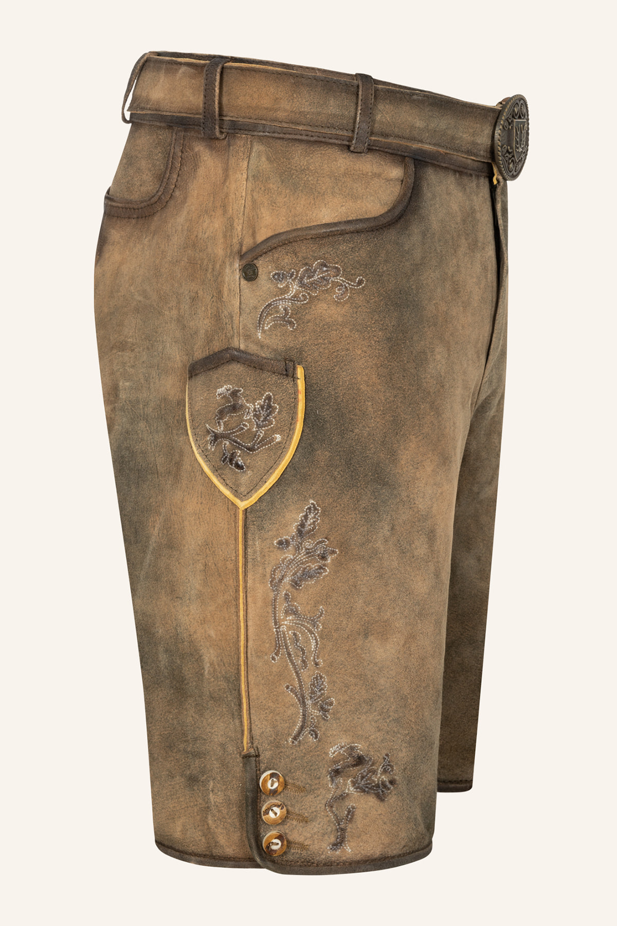 Lederhose Paulo with Belt