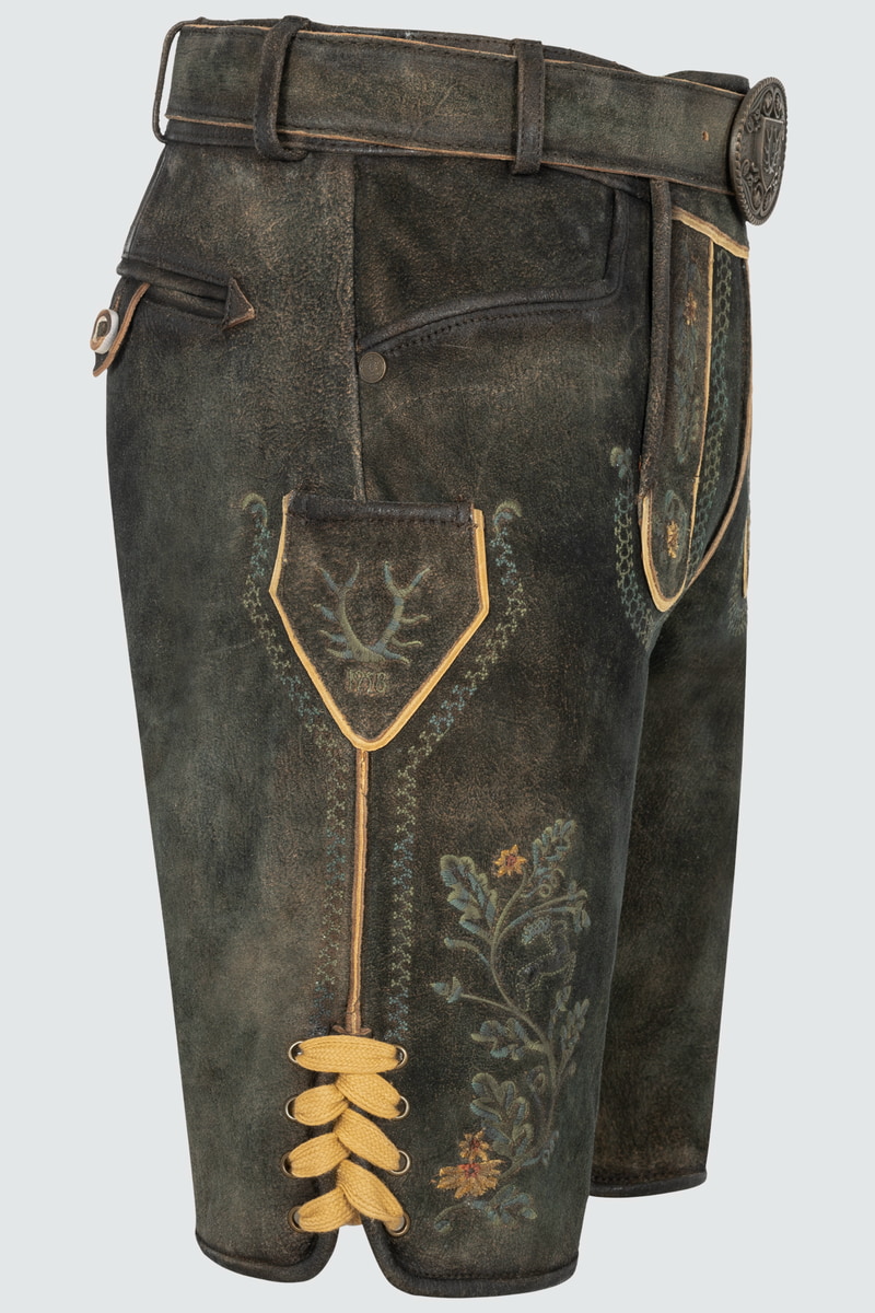 Lederhose Charlie mit Gürtel