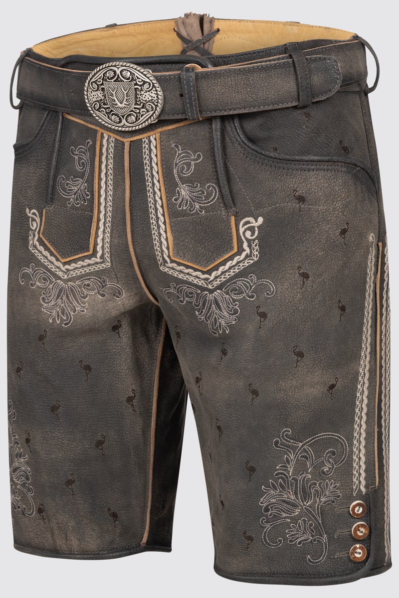 Lederhose Udo with belt