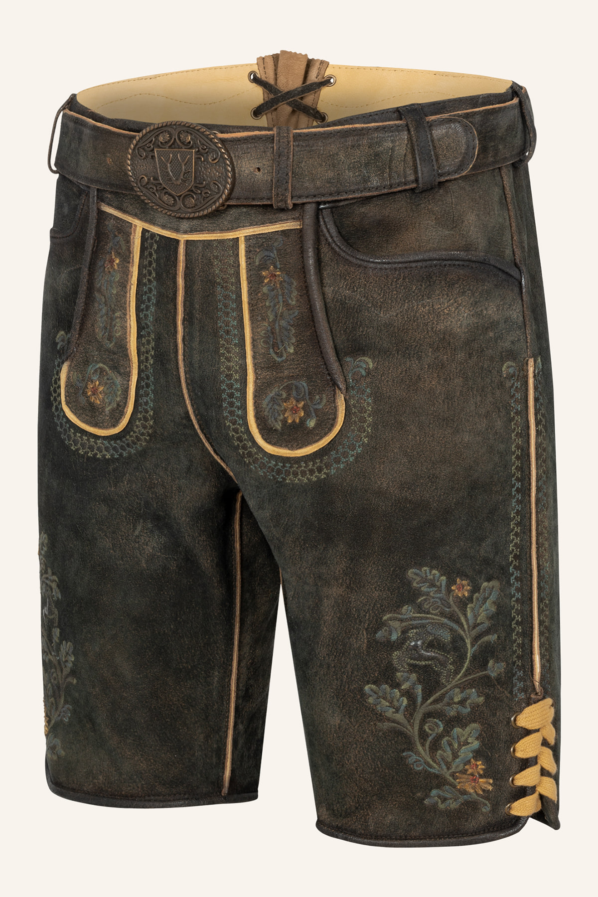 Lederhose Charlie mit Gürtel