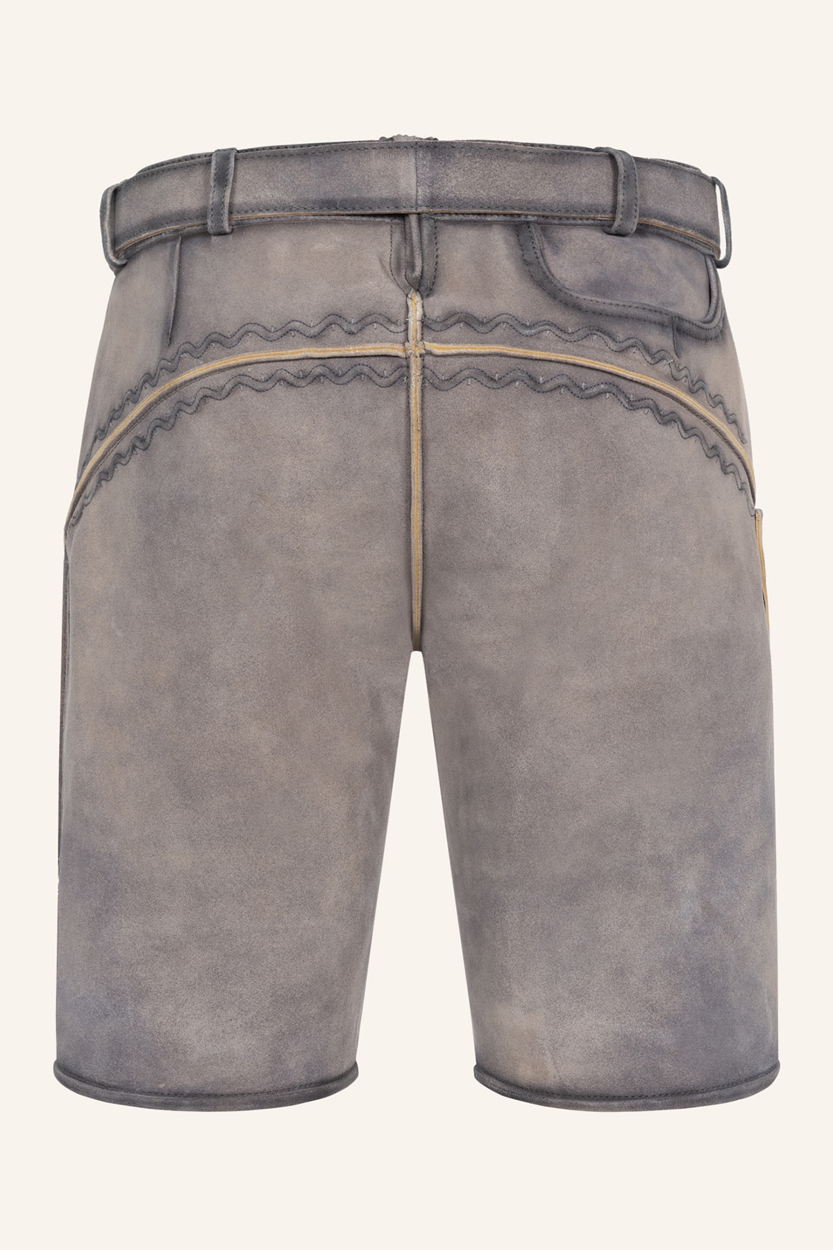 Lederhose Juan mit Gürtel