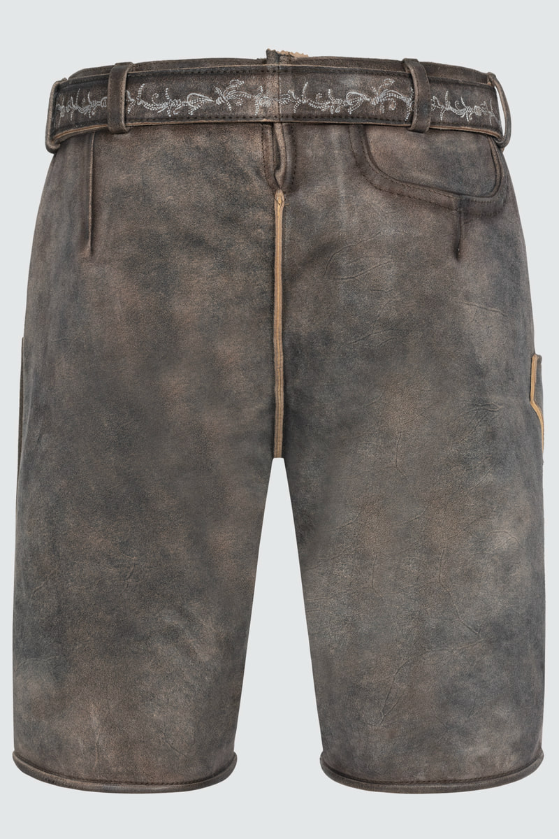 Lederhose Malek mit Gürtel