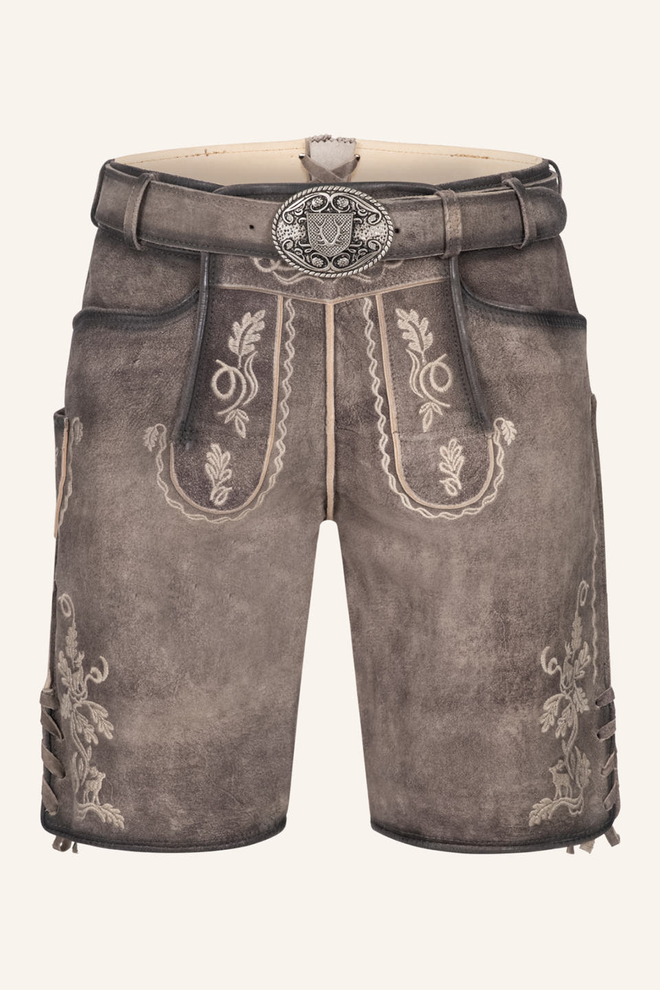 Lederhose Ulli with belt