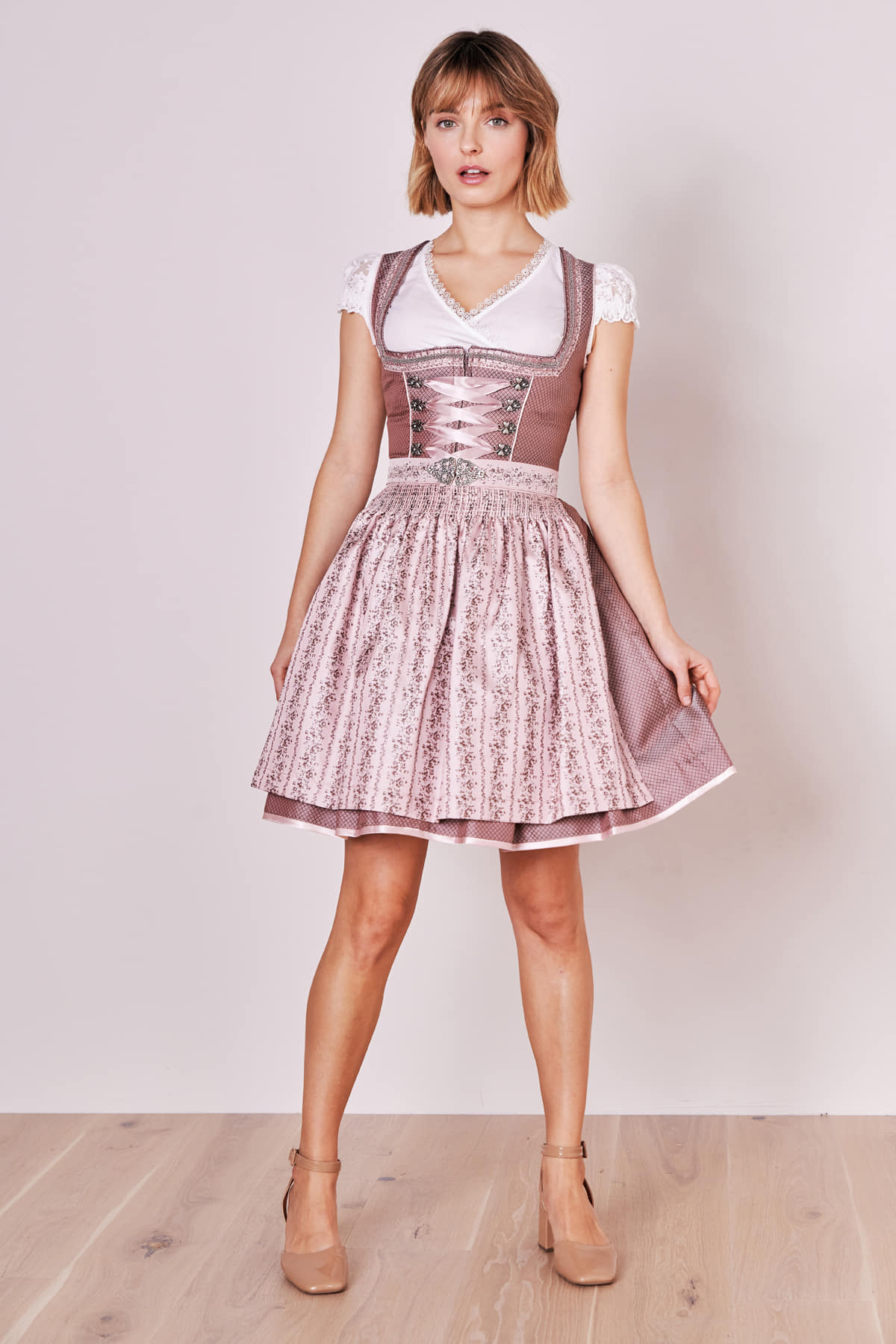 Dirndl Luria rosa 50cm