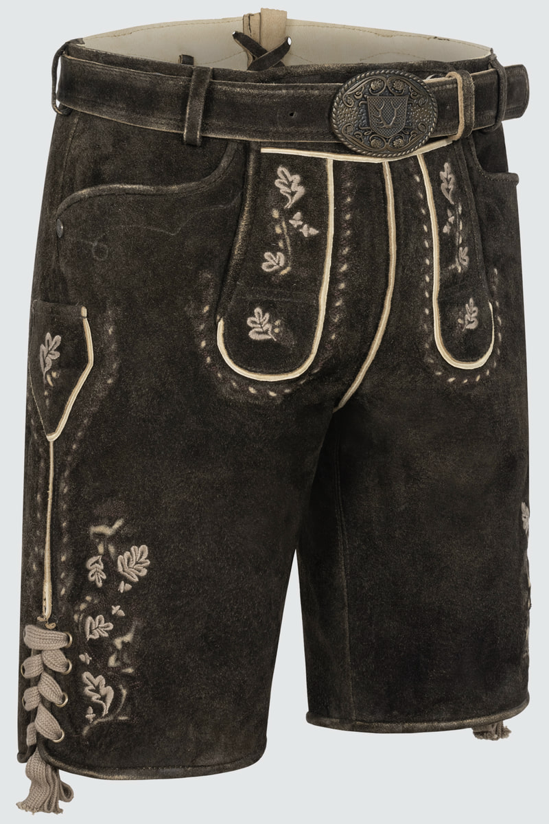 Lederhose Calle mit Gürtel