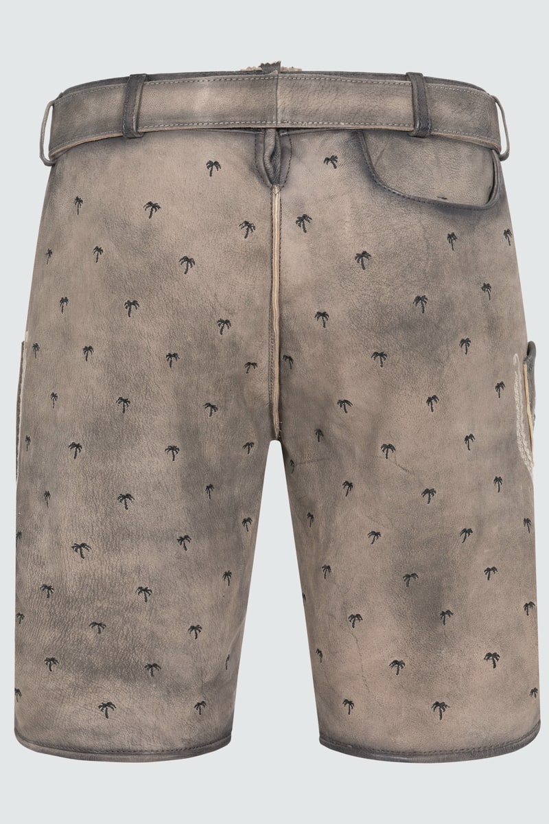 Lederhose Benni mit Gürtel
