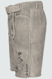 Lederhose Keanu mit Gürtel