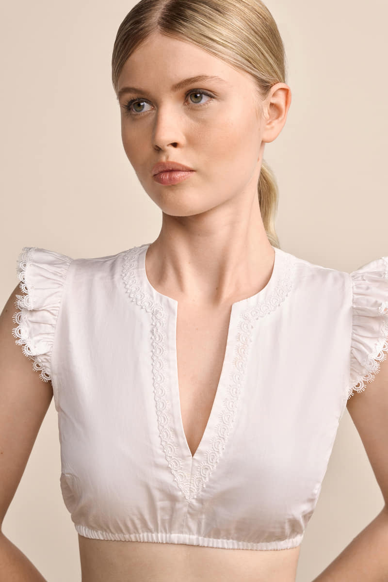 Dirndlbluse Zua