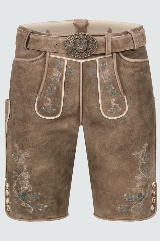 Lederhose Torin mit Gürtel günstig online kaufen