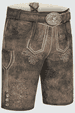 Lederhose Arijus mit Gürtel