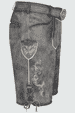 Lederhose Torin mit Gürtel