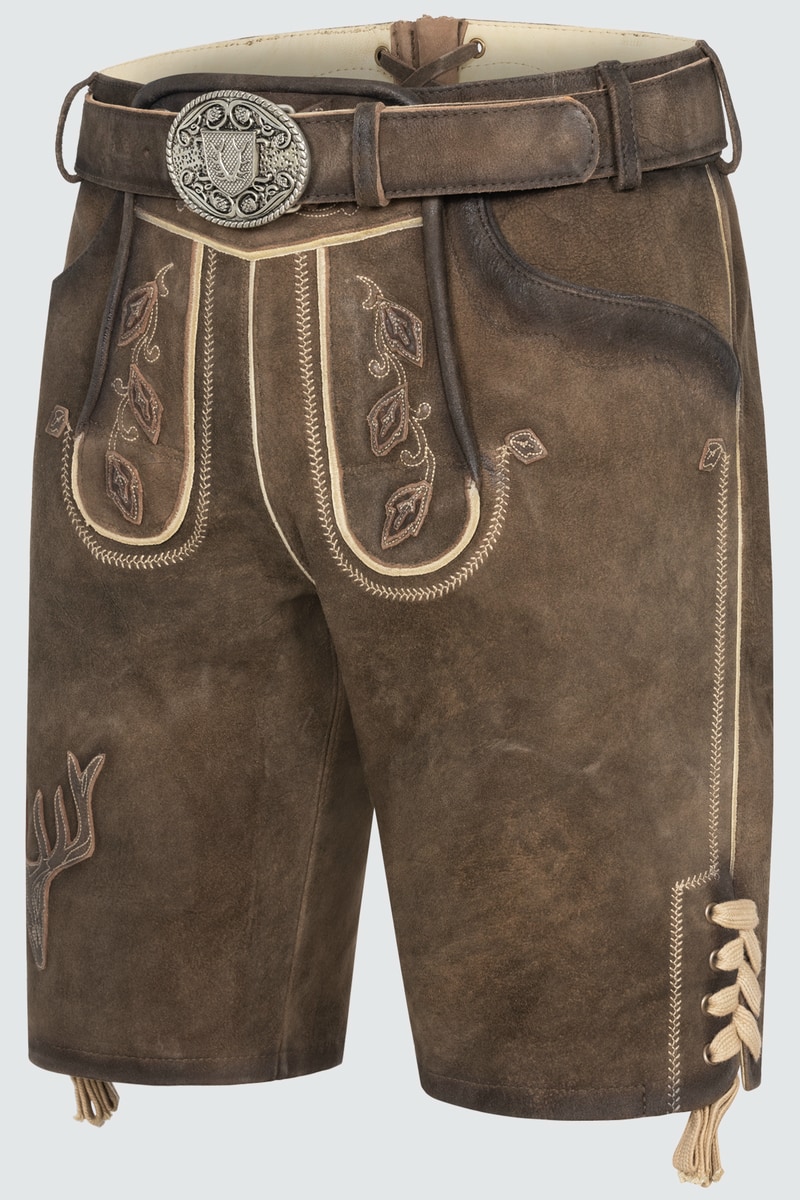 Lederhose Werner with belt
