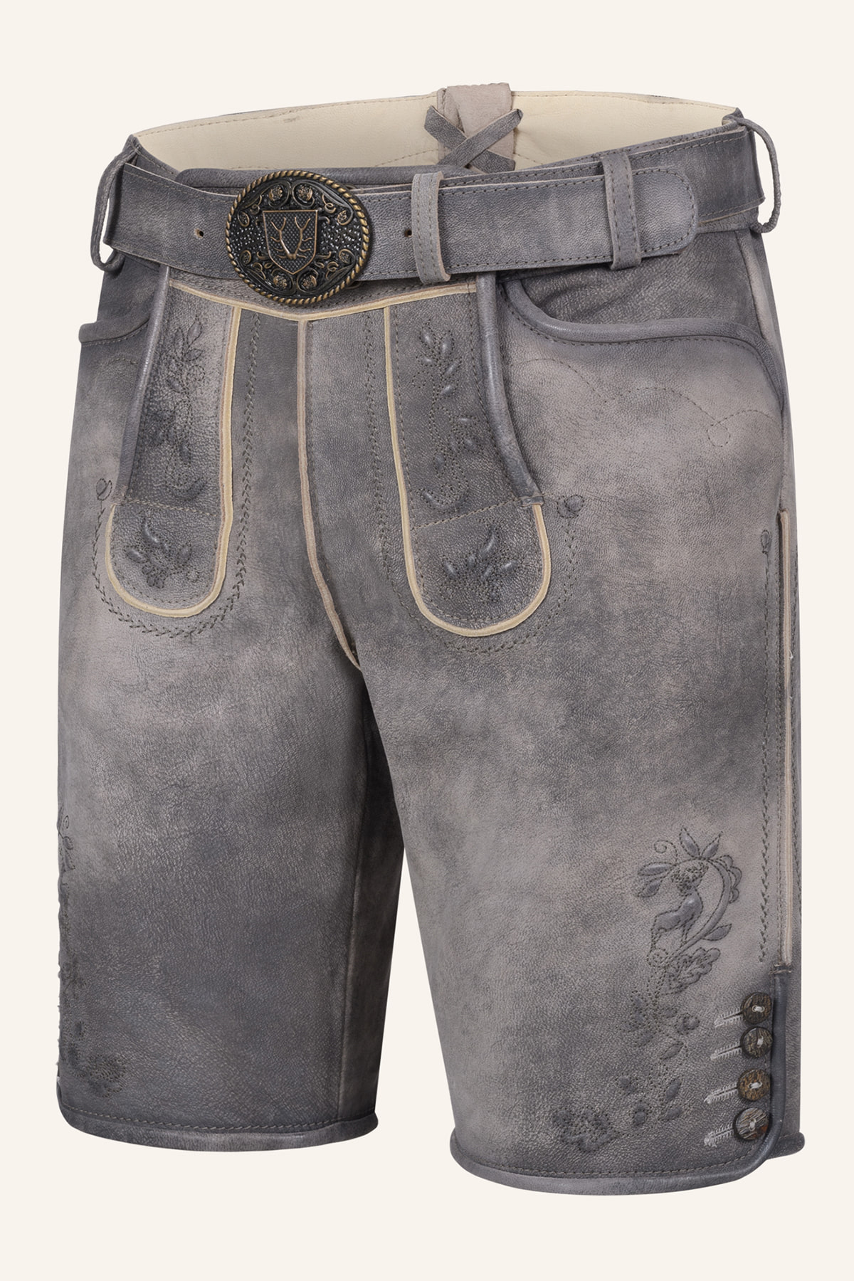 Lederhose Wincent mit Gürtel