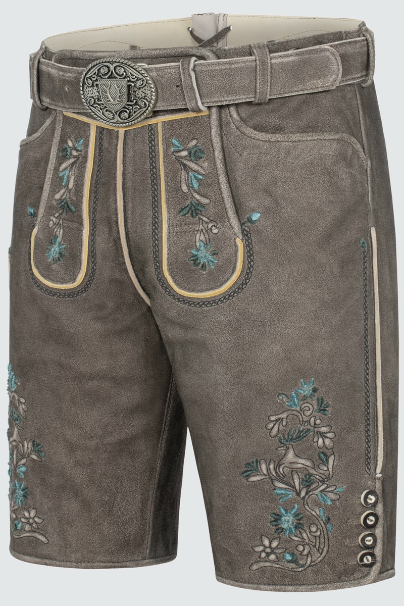 Lederhose Jorrit mit Gürtel