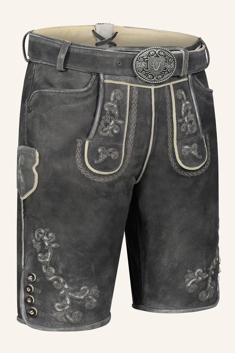 Lederhose Nevi with belt