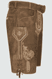 Lederhose Lean mit Gürtel